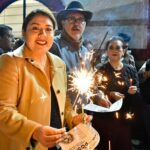 Berenice Hernández celebra la Gran Posada Comunitaria en la Miguel Hidalgo, Tláhuac