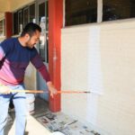 Roberto Solís y su equipo transforman la escuela Plutarco Elías Calles con el programa “Coloreando la Educación”