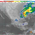 Se pronostica la aproximación de un nuevo frente frío durante la noche hacia la frontera norte