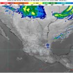 El frente frío número 41 se desplazará sobre el Golfo de México