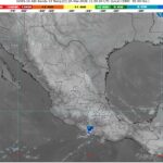 Pronostican lluvias y chubascos en Occidente, Centro, Sur y Sureste de México