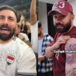 Aficionado viral de Irak cumple su promesa y se tatúa la bandera mexicana y el Cerro de la Silla