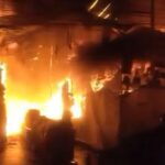 Se registra incendio en inmediaciones del Mercado de Sonora en CDMX