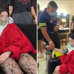 Kenia Os sufre golpe de calor en pleno concierto en Mérida; recibe atención médica