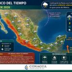 Prevalecerá el temporal de lluvias en el oriente y sureste de México,