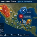 La onda tropical número 6 recorrerá el sureste mexicano