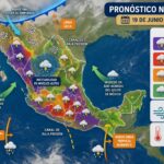 La nueva onda tropical número 9 se desplazará al sur de la península de Yucatán