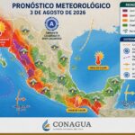México, entre dos ondas tropicales