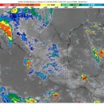 Pronostican lluvias fuertes en estados del noreste, oriente y sureste mexicano, incluida la península de Yucatán